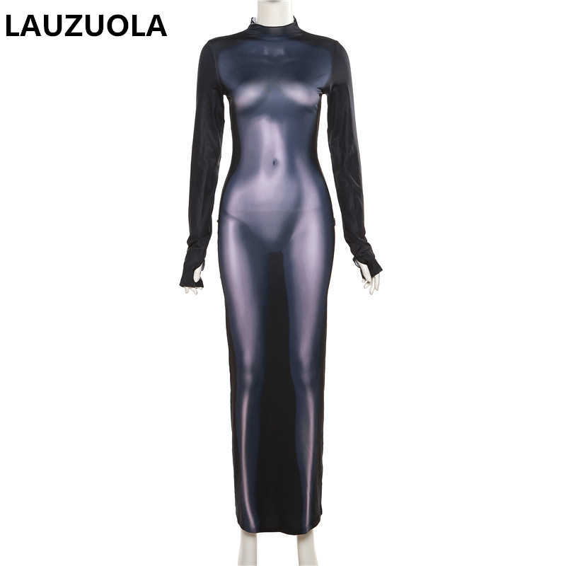 Formal Wear Gowns For Women - เซ็กซี่ 3D Body Shape พิมพ์ชุด 2025
