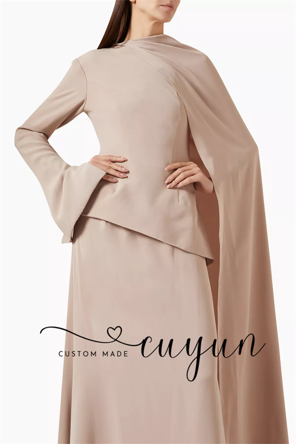 ชุดราตรีสีกากีแบบเรียบง่าย ควา - Women'S Formal Wear For Wedding Guest บทวิจารณ์และราคา