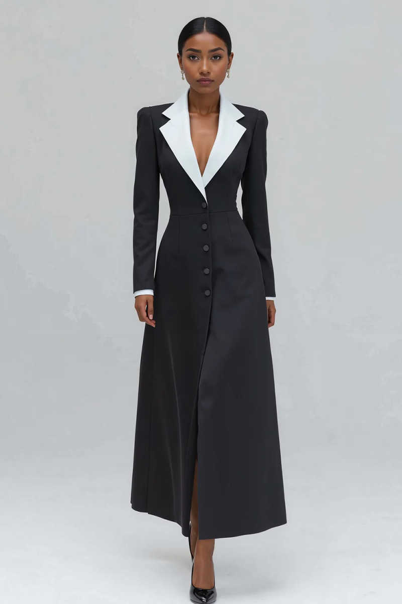 เสื้อแจ็คเก็ตเบลเซอร์ทรงยาวสำห - Women'S Formal Wear For Wedding Guest บทวิจารณ์และราคา