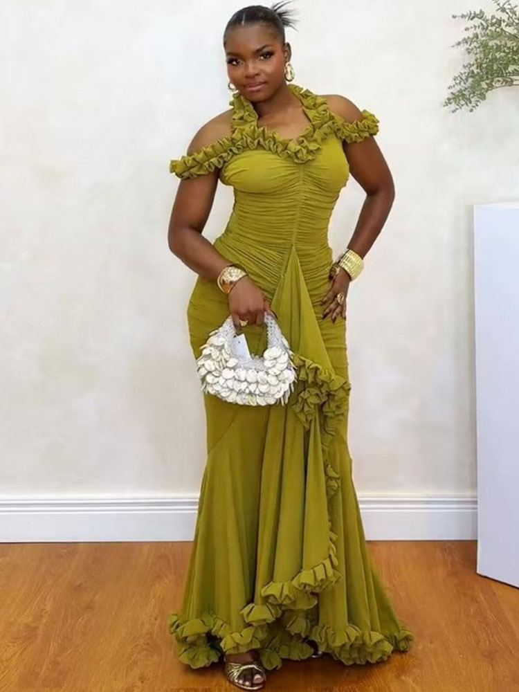 ชุดเดรสออกงานแต่งงานแบบเปิดไหล - Women'S Formal Wear For Wedding Guest บทวิจารณ์และราคา