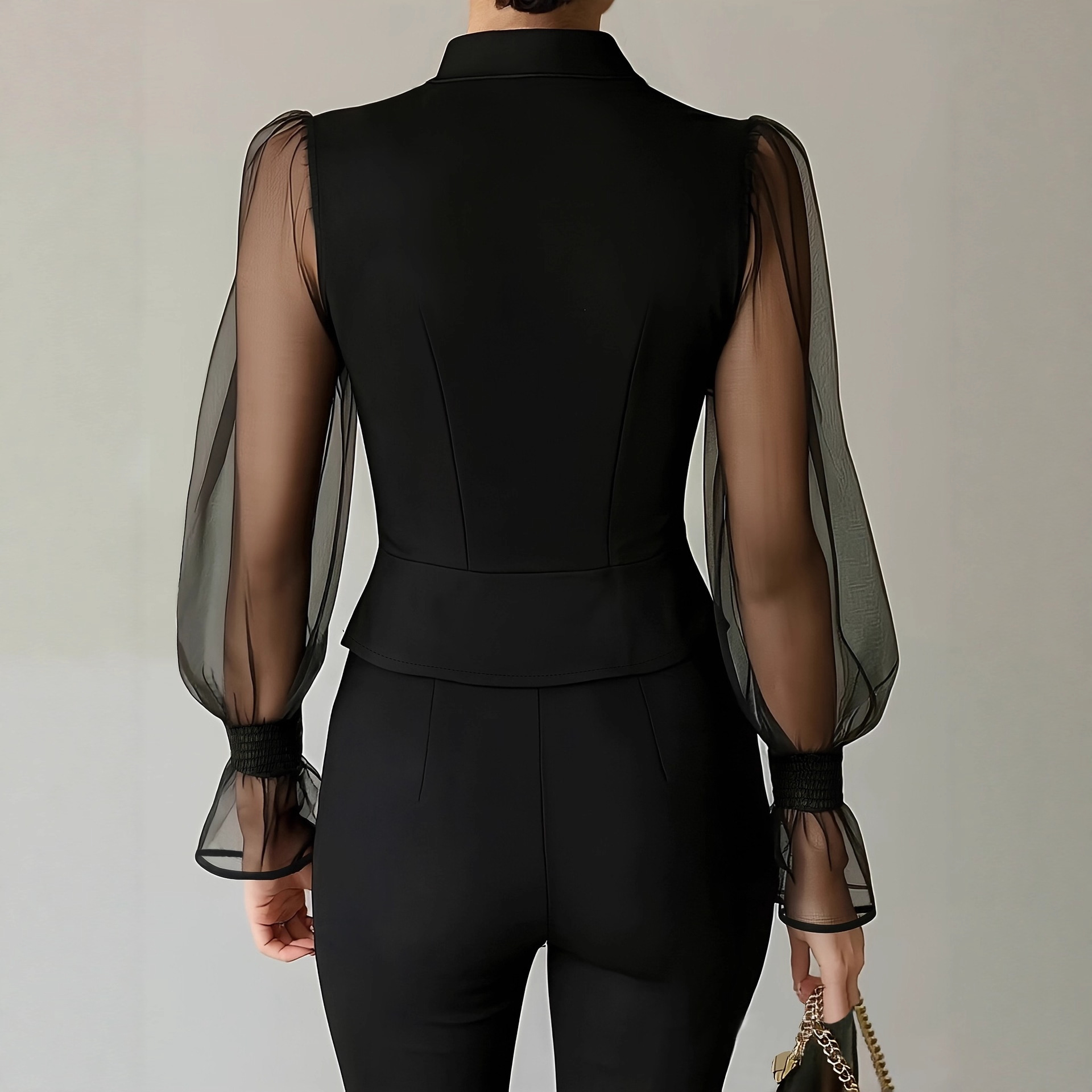 เสื้อเบลาส์แขนพองทรงสวยสำหรับผ - Women Formal Blouses For Evening Wear บทวิจารณ์และราคา